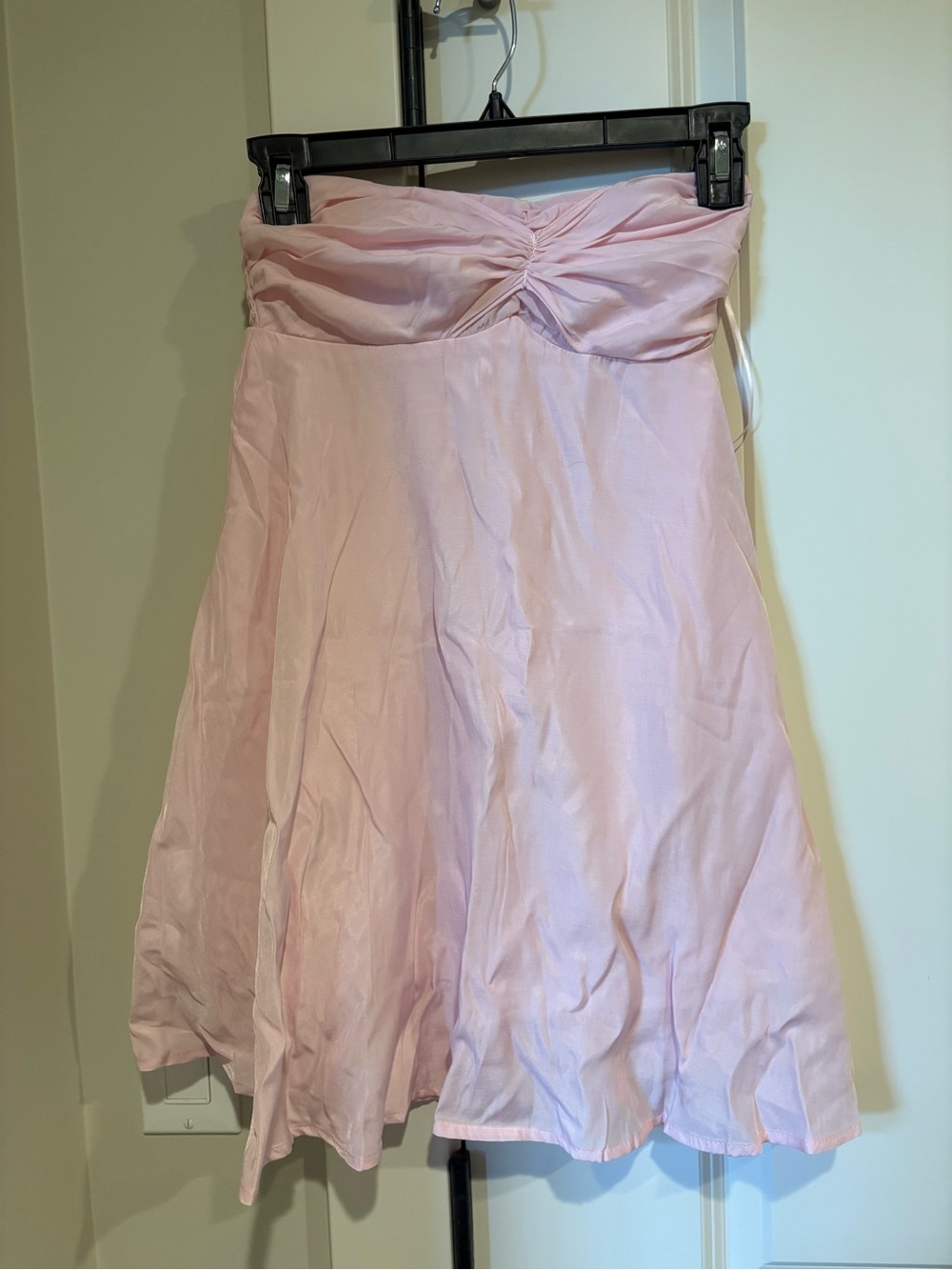 Edikted Strapless Pink Mini Dress 💕